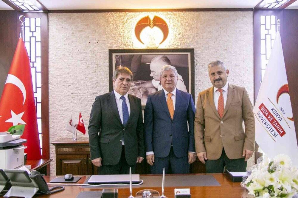 Konya Gıda Ve Tarım Üniversitesi’nde rektörlük devir teslim töreni gerçekleştirildi