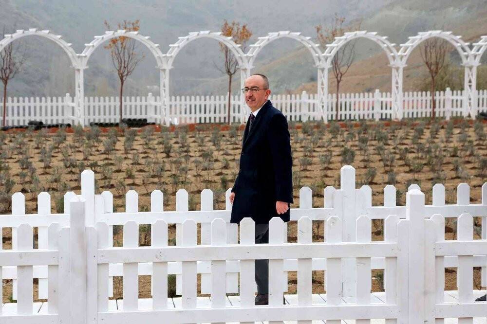 Meram Belediyesi Dere Mahallesinde lavanta bahçesi kurdu