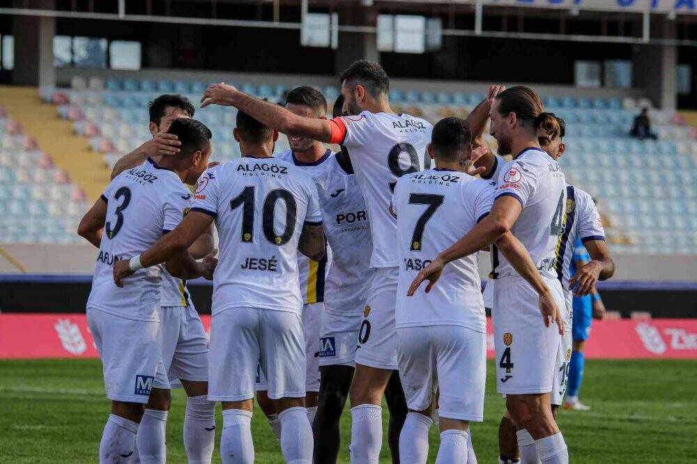 Ziraat Türkiye Kupası: MKE Ankaragücü: 2 - Tuzlaspor: 0