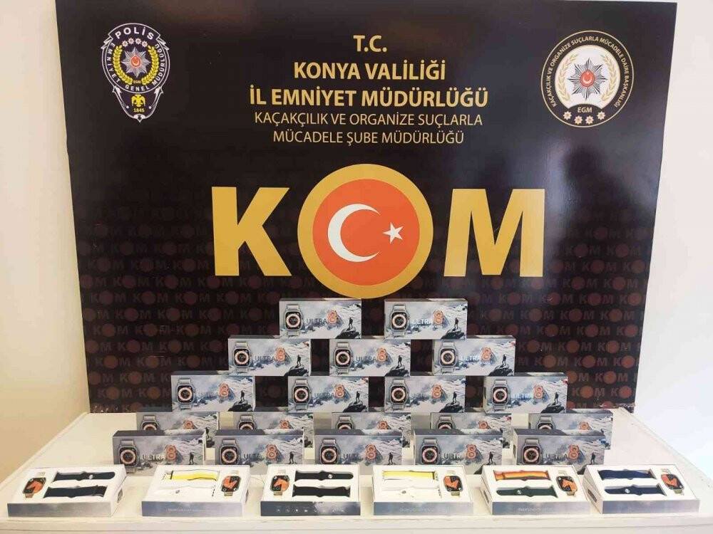 Konya polisi kaçakçılara göz açtırmadı: 3 gözaltı