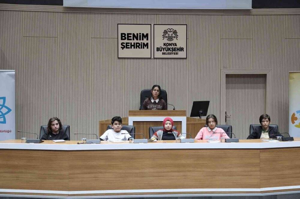 Konya Büyükşehir Belediyesi Çocuk Meclisi 2. Dönem Toplantısı yapıldı
