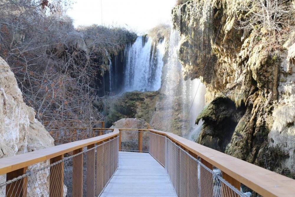 Konya'daki doğa hazinesi: Yerköprü Şelalesi