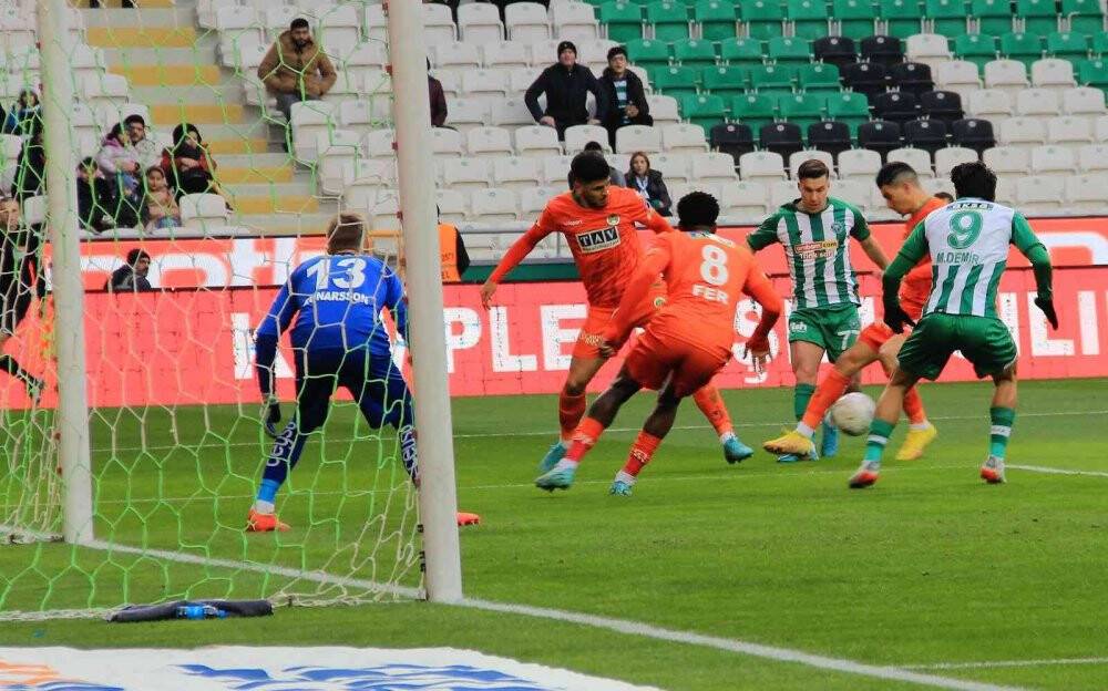 Konyaspor: 2 - Alanyaspor: 2