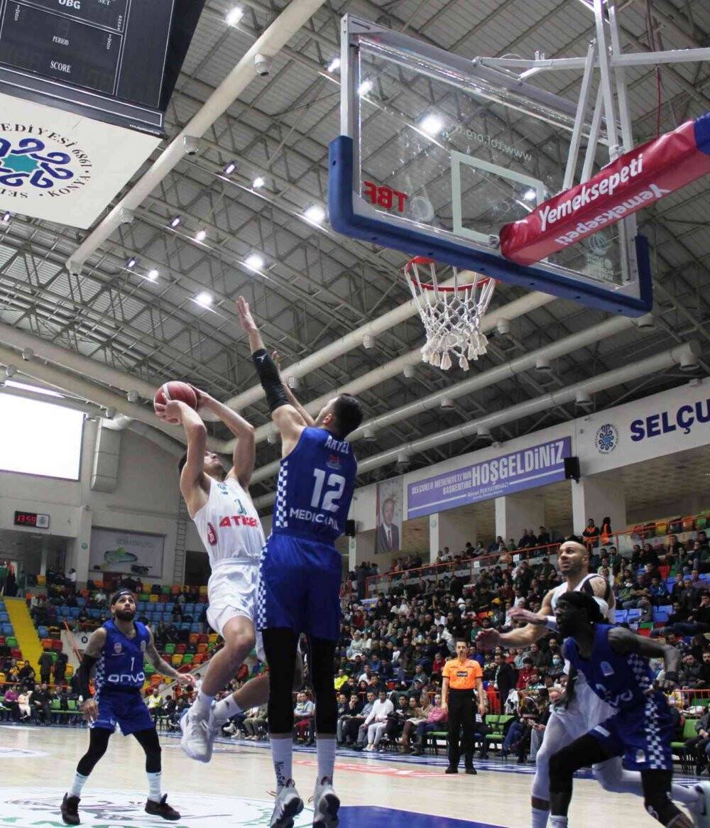 Türkiye Sigorta Basketbol Süper Ligi: Konyaspor: 75 -Büyükçekmece Basketbol: 85