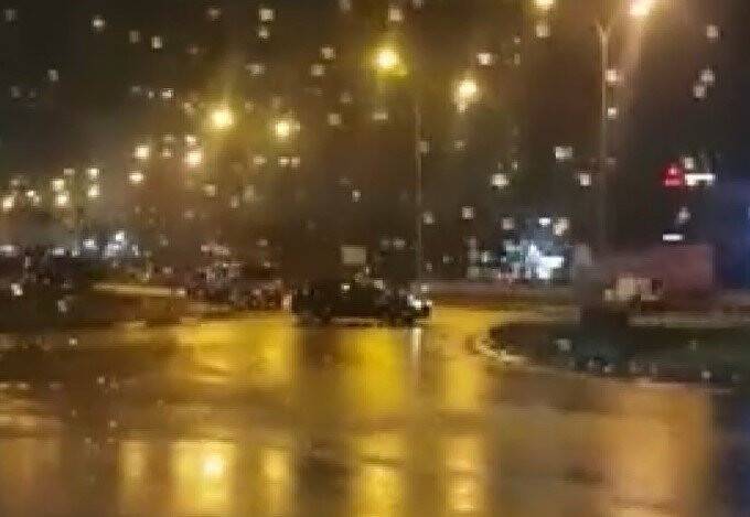 Trafikte drift atan sürücüye 9 bin 125 lira ceza