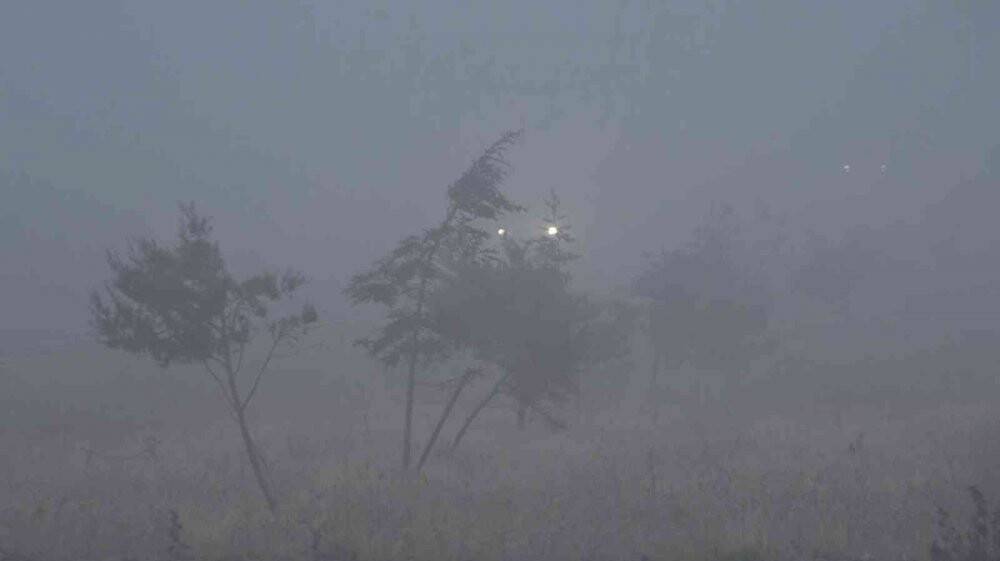 Aksaray’da yoğun sis Konya yolunda da etkisini gösteriyor