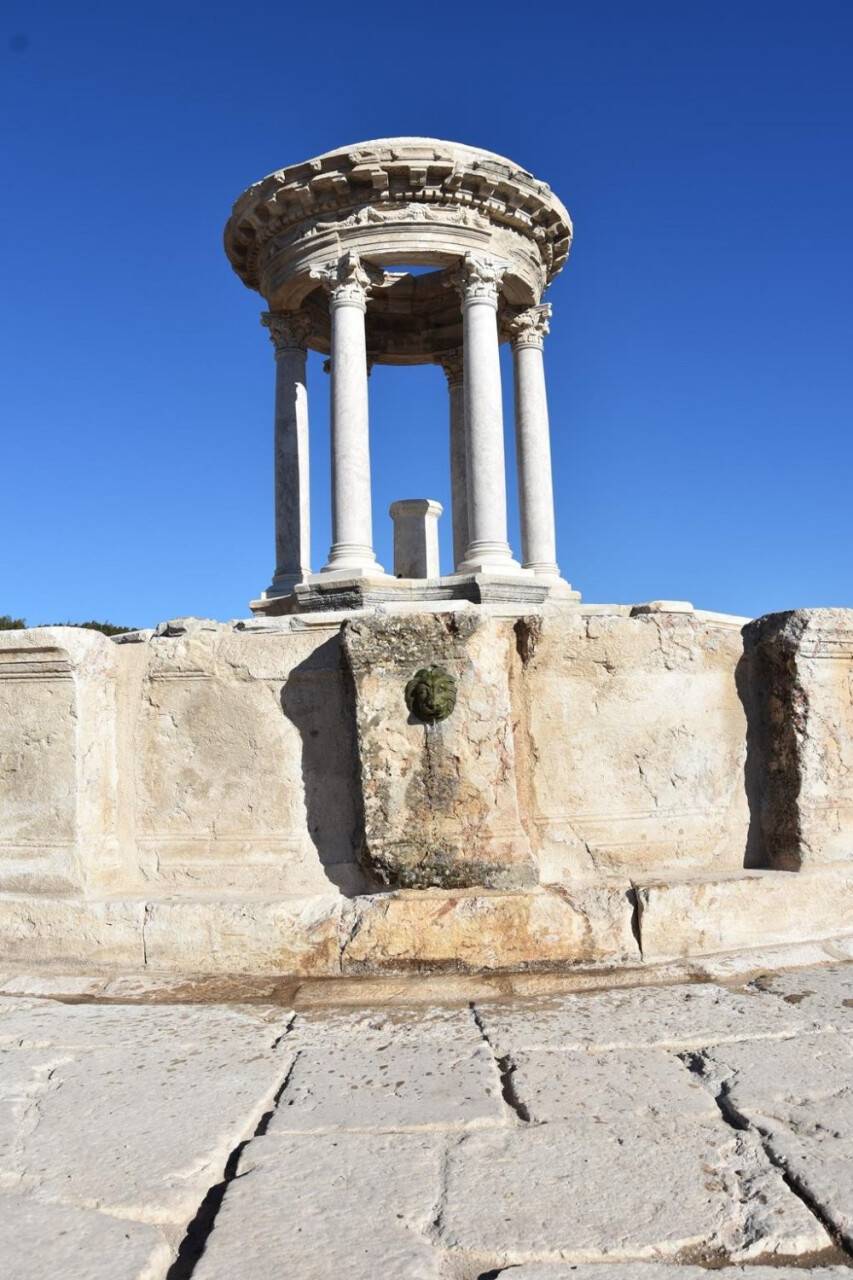 Kibyra Antik Kenti’nin görkemli çeşmesi restorasyon ile ayağa kaldırıldı