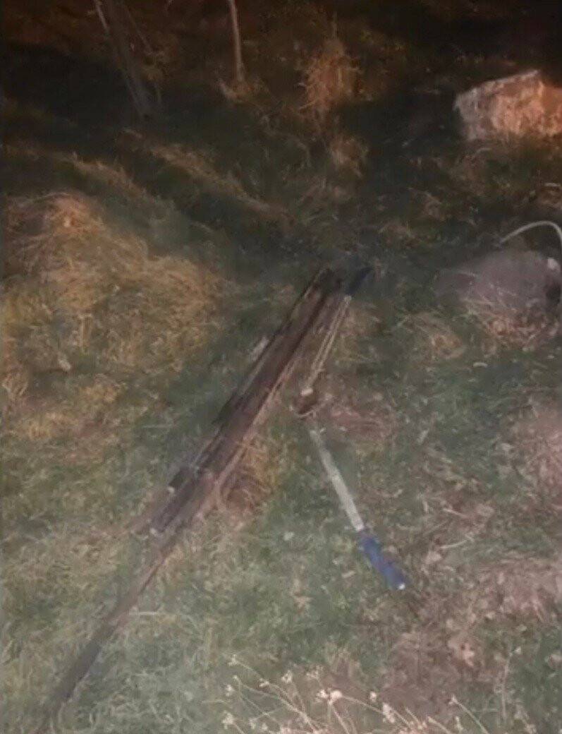 Çaldığı kabloları araca yüklerken suçüstü yakalandı