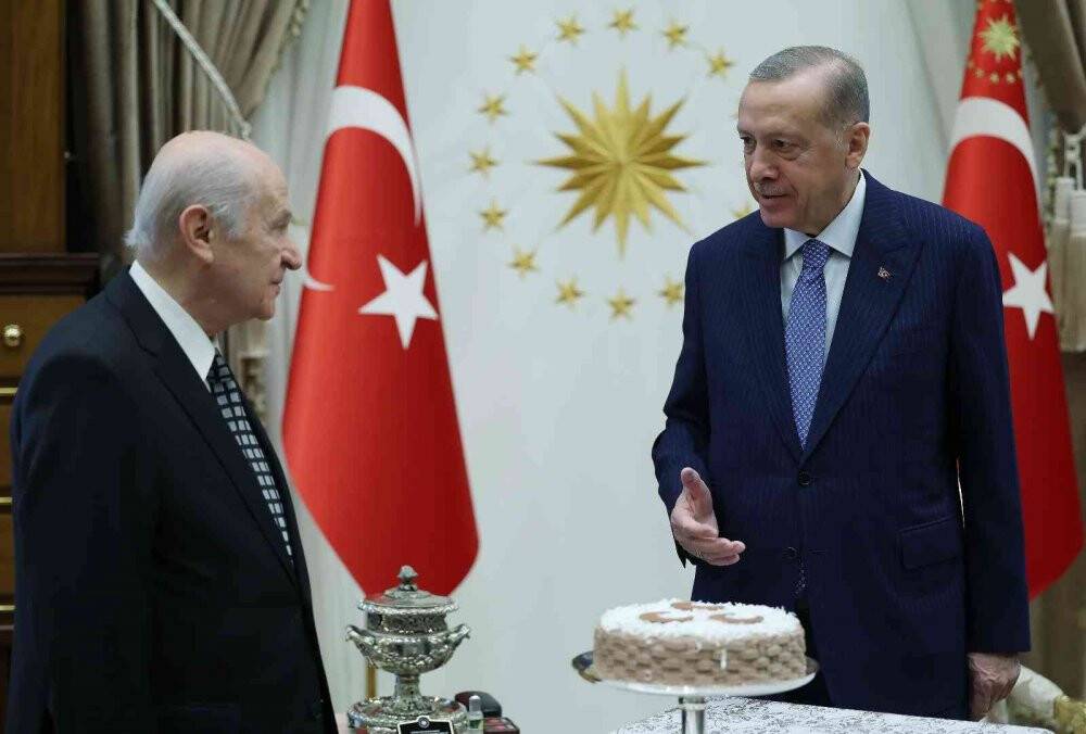 Cumhurbaşkanı Erdoğan’dan Bahçeli’ye erken doğum günü sürprizi