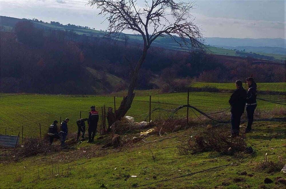 Tekirdağ'da bir köyden adeta esrar fışkırdı