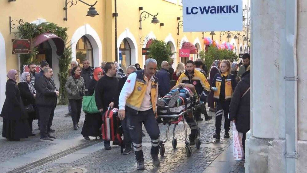 Samsun'da bastığı kartonpiyer kırılan işçi 4 metreden yere düştü