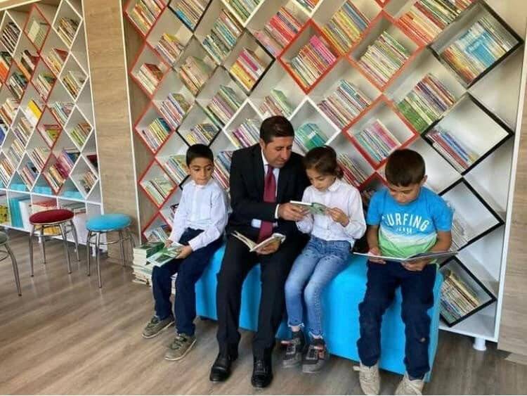 İdil’de kütüphanelerdeki kitap sayısı 122 bine yükseldi