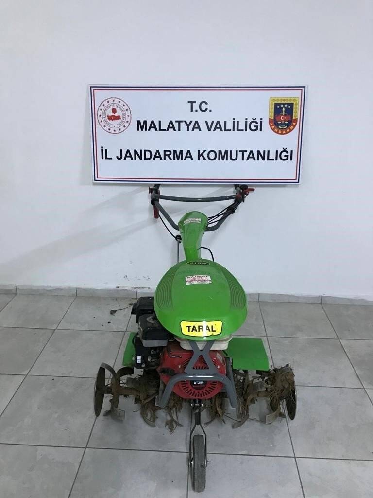 Malatya'da jandarma hırsızları enseledi