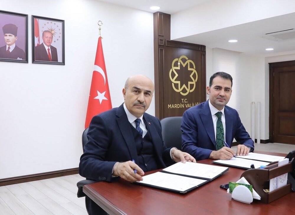 Mardin’de 55.4 milyonluk projelerin imzaları atıldı