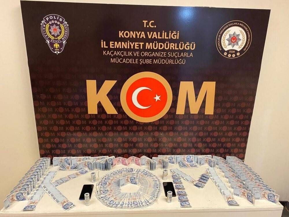 Konya’da kalpazan operasyonu