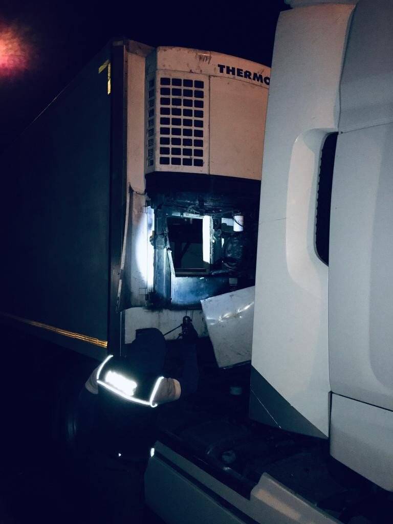 Dorsenin gizli bölmesinden 24 göçmen çıktı