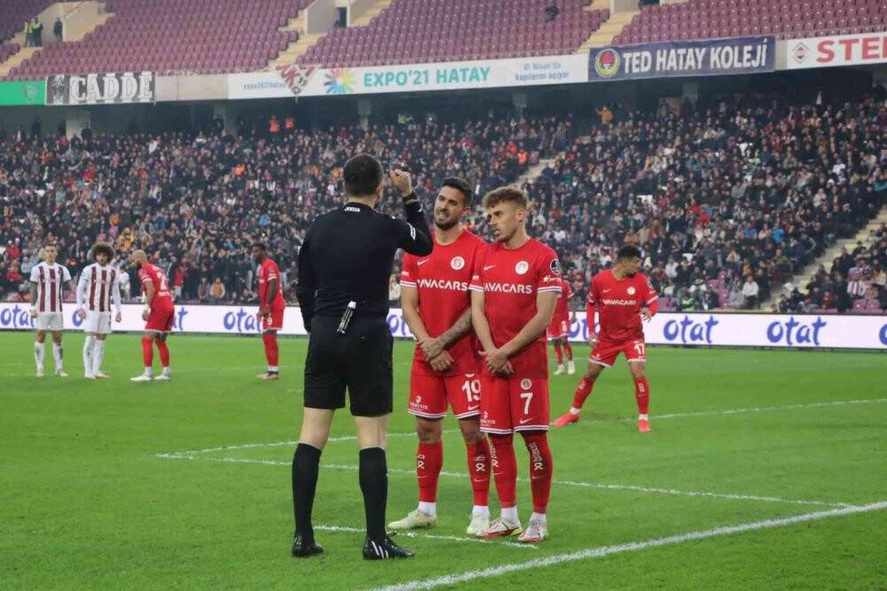 Spor Toto Süper Lig: A. Hatayspor: 0 - Antalyaspor: 0 -Maç sonucu-