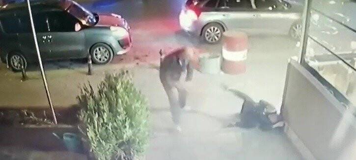 Restoran çıkışı tekme tokat darp edildi