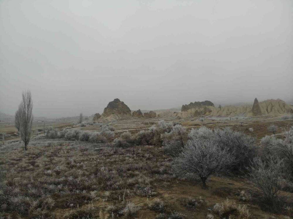 Kapadokya’da sis hakim