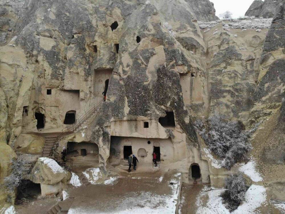 Kapadokya’da sis hakim