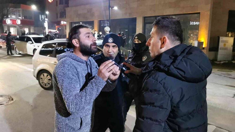 Alkollü yakalandı, Osmanlı'dan girdi Anadolu'dan çıktı