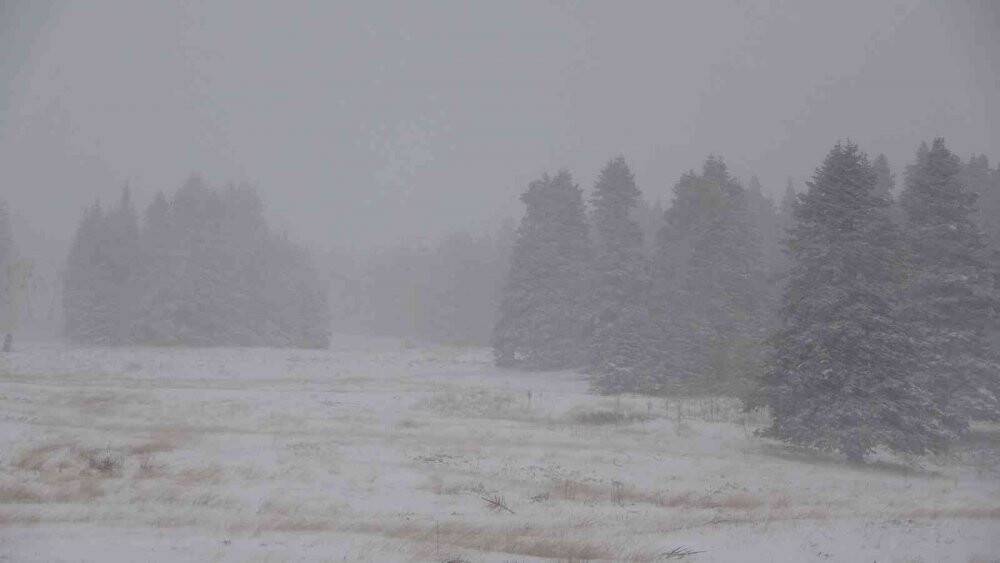 Uludağ beyaza büründü