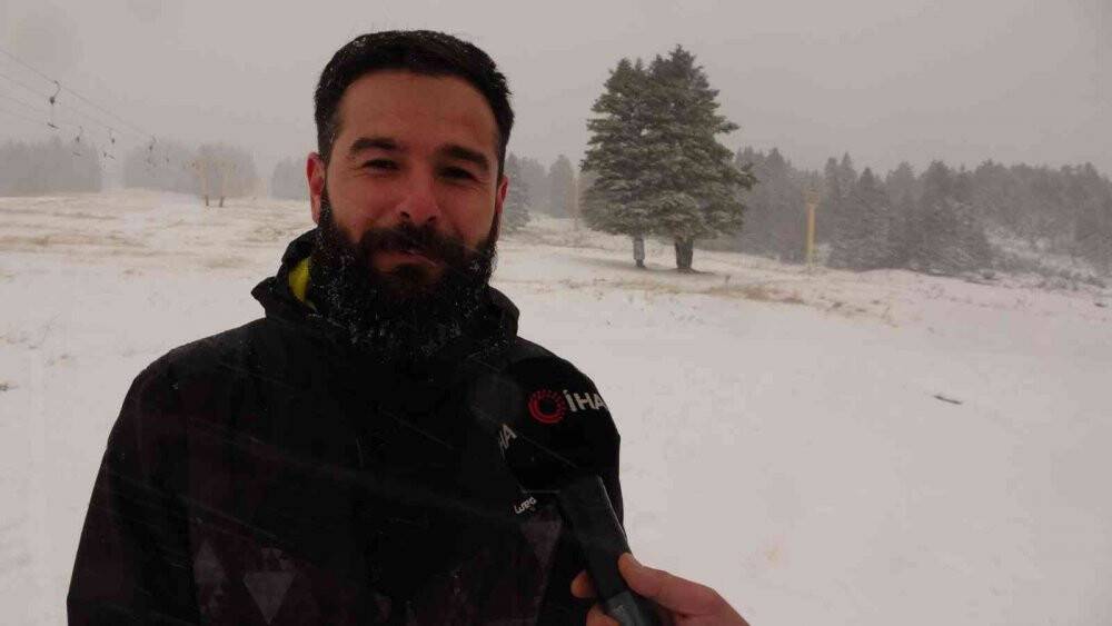 Uludağ beyaza büründü