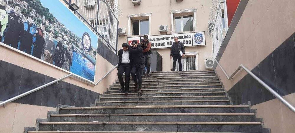 250 bin dolar değerindeki yüzüğü alıp kaçan 3 şahıs yakalandı
