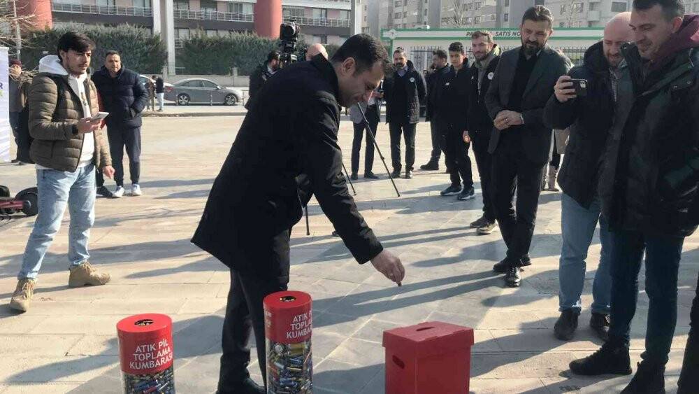 Konyaspor, atık pil getirene maç bileti veriyor