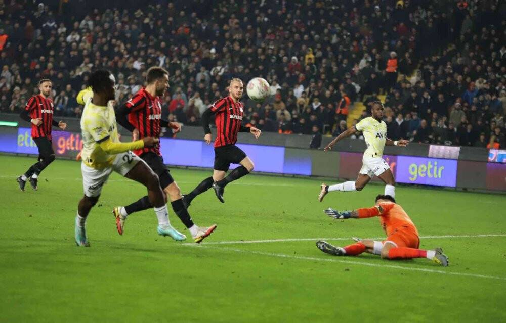 Gaziantep FK: 1 - Fenerbahçe: 2 Maç sonucu