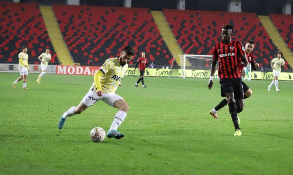 Gaziantep FK: 1 - Fenerbahçe: 2 Maç sonucu