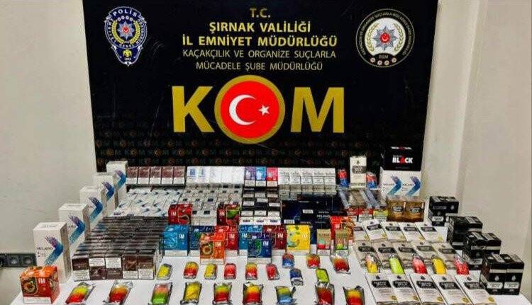 Şırnak’ta kaçakçılık ve asayiş operasyonunda 58 kişi gözaltına alındı