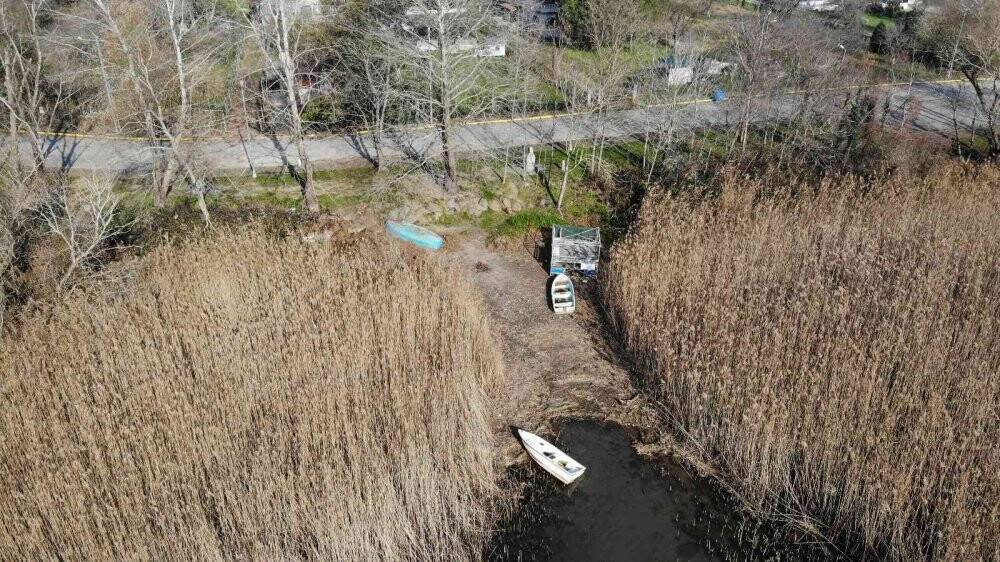 Sapanca Gölü 40 metre çekildi