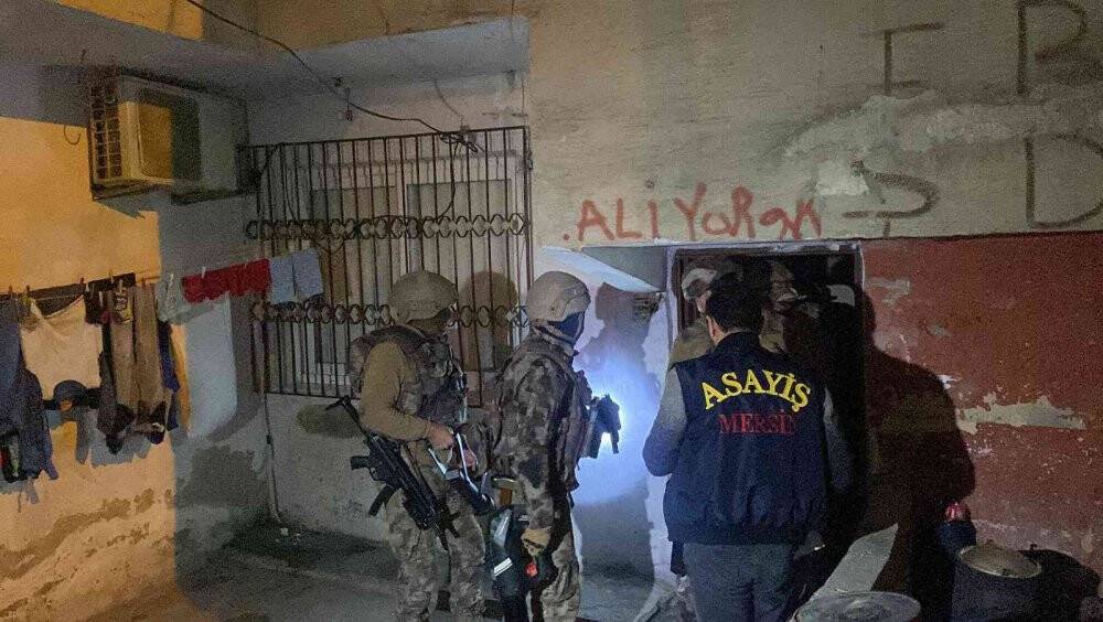 Mersin'de "huzur ve güven" operasyonu