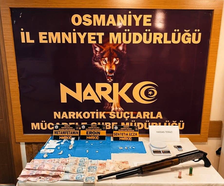 Uyuşturucuyu soba kazanına saklamışlar