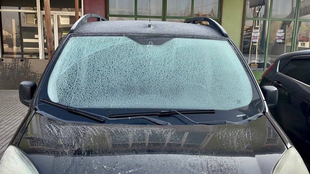 Ağrı'da don var, kar yok