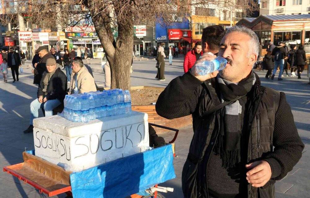 O şehirde son 93 yılın en sıcak Ocak ayı yaşanıyor