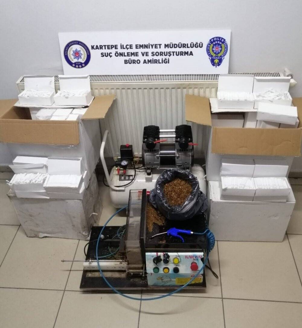 Sigara imalathanesi gibi eve operasyon