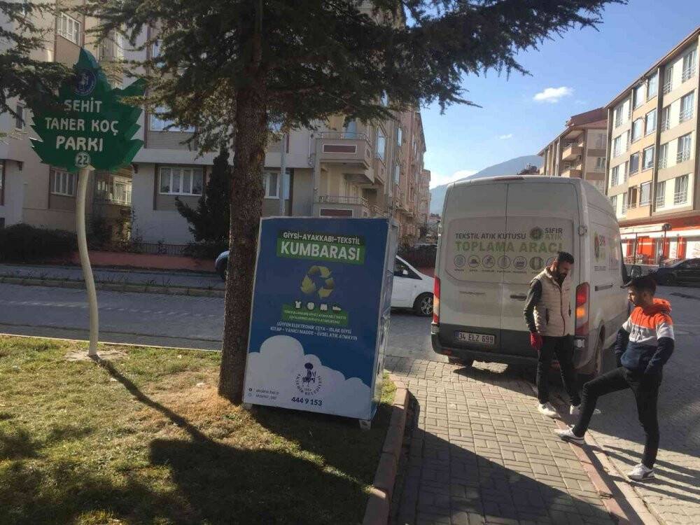 Tekstil atık kumbaralarının sayısı artıyor