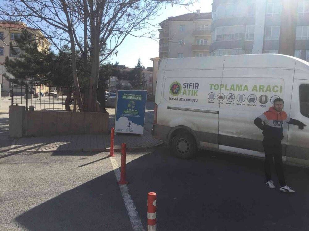 Tekstil atık kumbaralarının sayısı artıyor