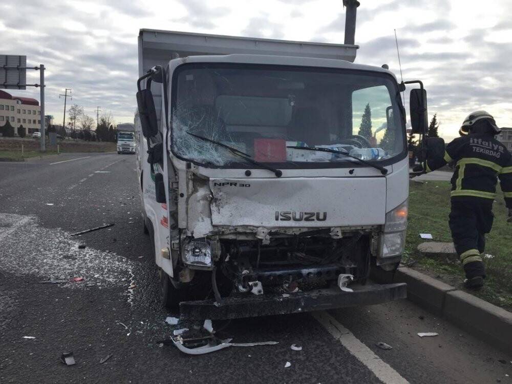 Tekirdağ’daki feci kazada can pazarı yaşandı: 2’si ağır 4 yaralı