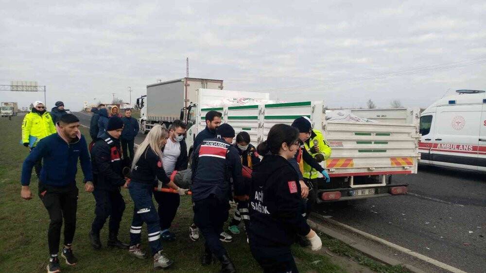 Tekirdağ’daki feci kazada can pazarı yaşandı: 2’si ağır 4 yaralı