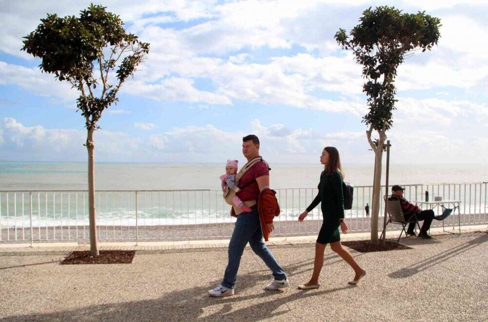 Dün fırtına vardı, bugün ziyaretçi akınına uğradı