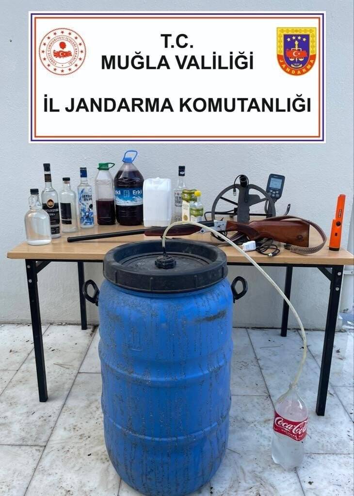 Yatağan’da sahte alkole operasyon