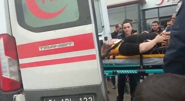 Karşıya geçmek isteyen hamile kadına çarpıp kaçtı