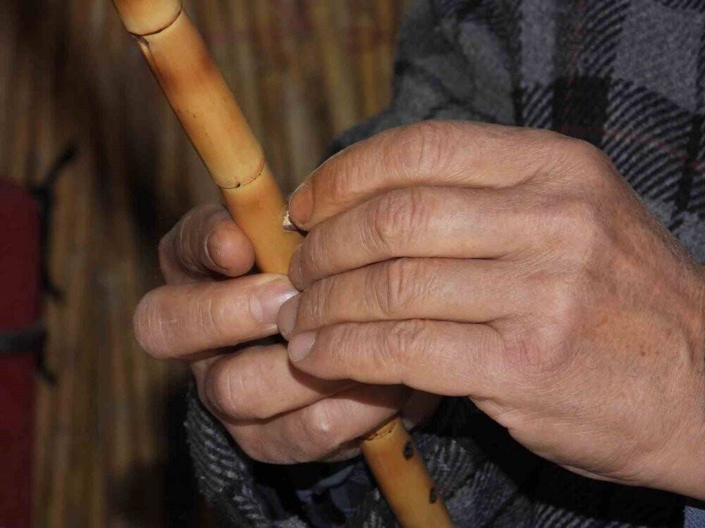 Kamışın sanata uzanan yolculuğu