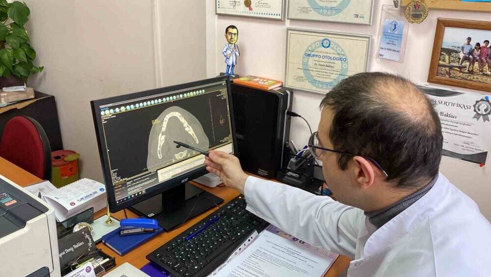 Kaval kemiğinden çene yapılan hasta sağlığına kavuştu