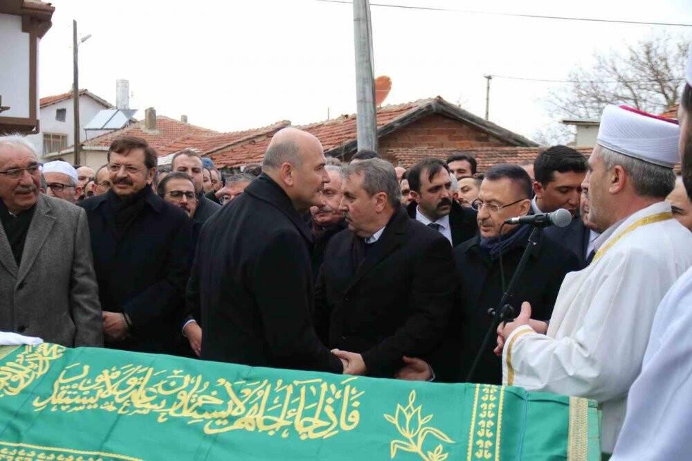 BBP Genel Başkanı Destici’nin babası son yolculuğuna uğurlandı