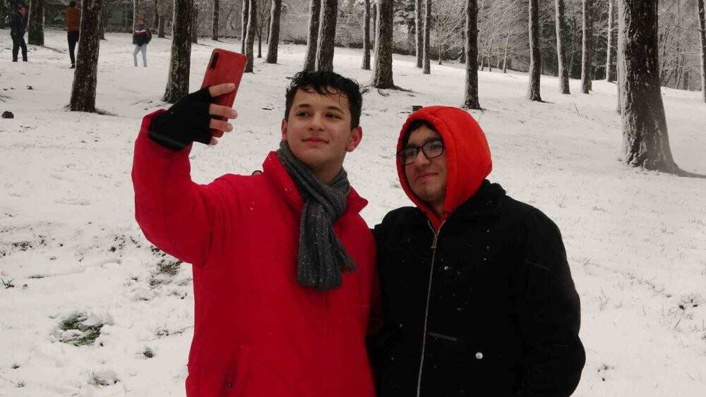 Ordu’da kar güzelliği