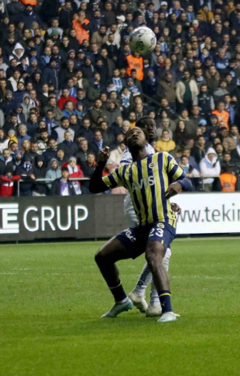 Spor Toto Süper Lig: Adana Demirspor: 1 - Fenerbahçe: 1 (Maç sonucu)